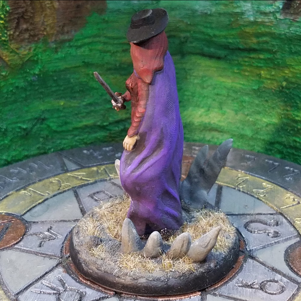 3D printed Monster Hunter Tabletop Miniature • made with Elegoo mars・Cults